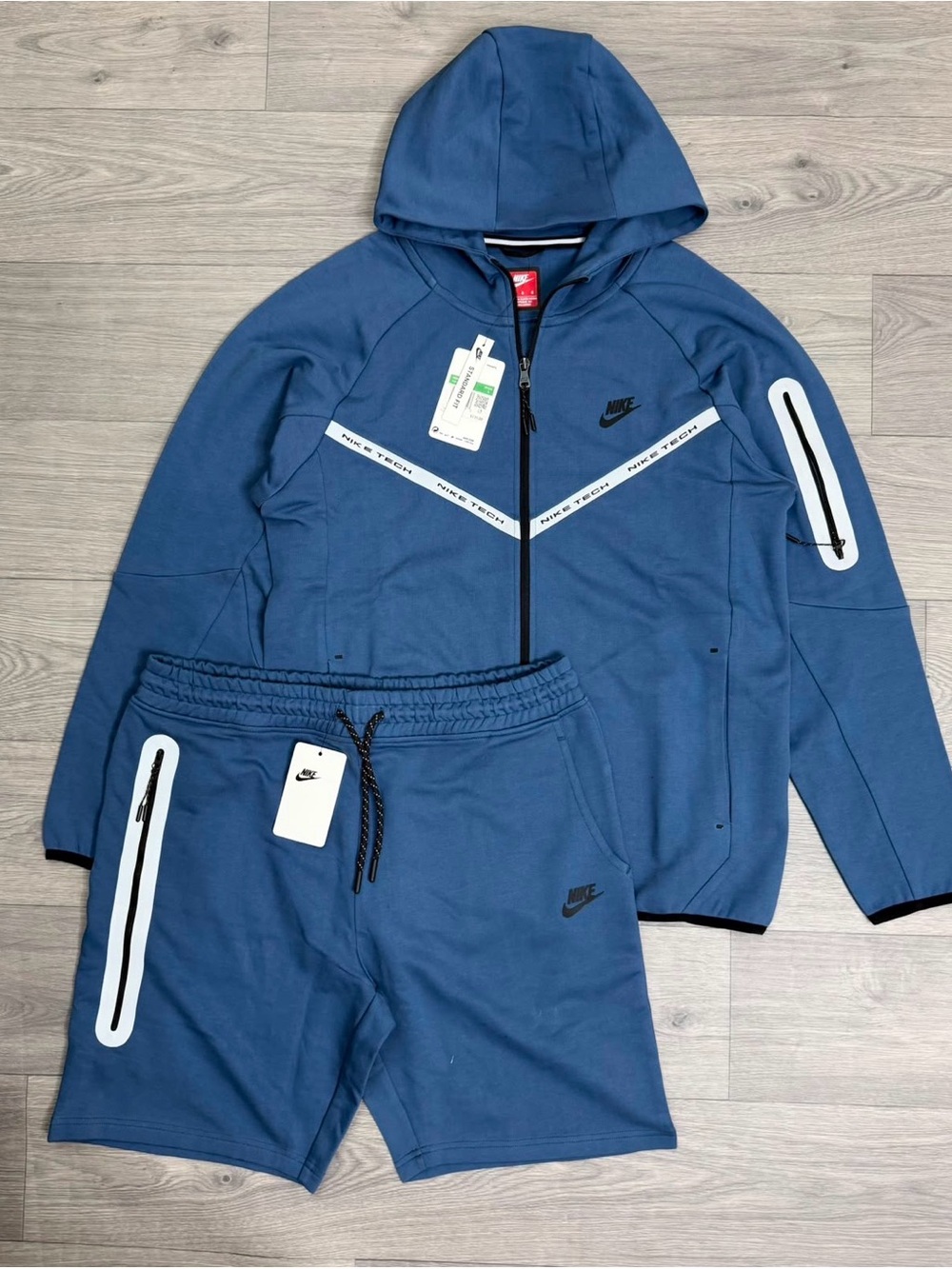 Nike Tech Reflective Hoodie & Short Set